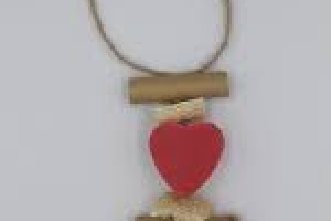Brin de lavande tresse 1 fleur fruit rouge